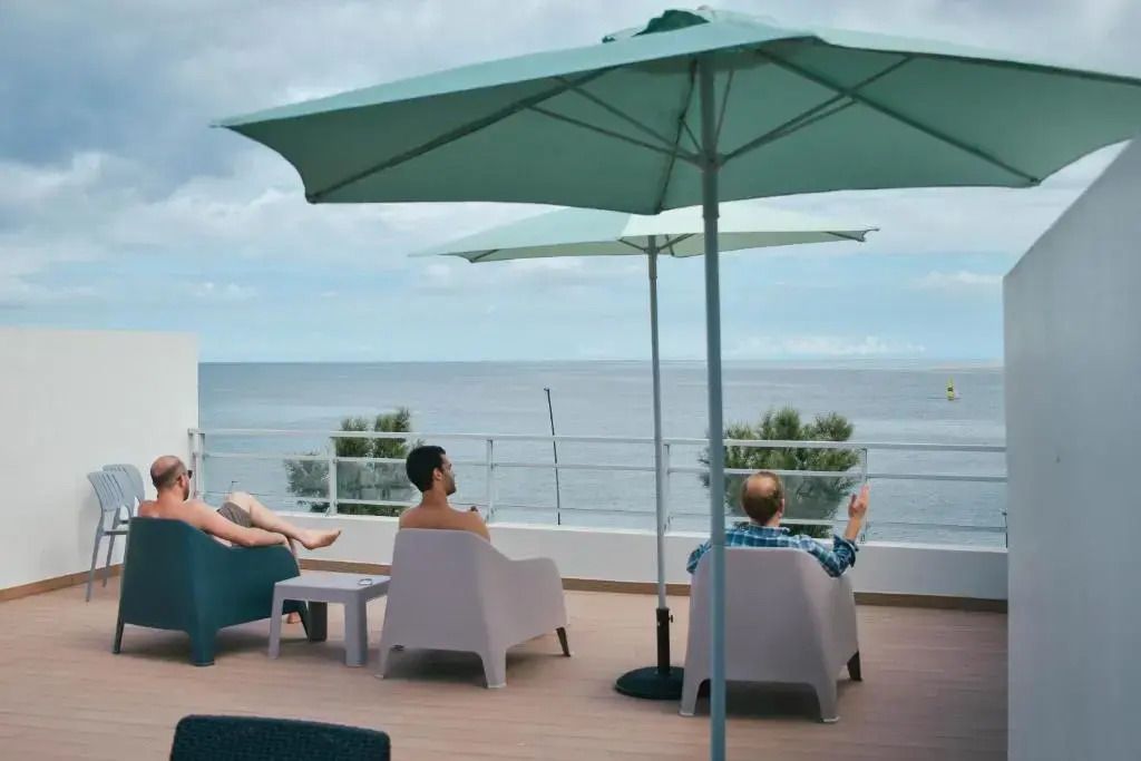 Hostel Azorazul - Pool & Suite - פונטה דלגאדה - מרפסת