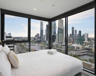 The Canvas Apartment Hotel - Melbourne - Sypialnia