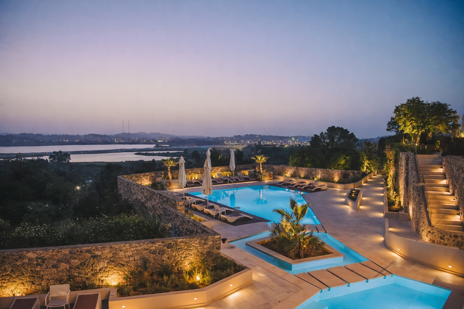 Divani Corfu Palace - קאנוני - בריכה
