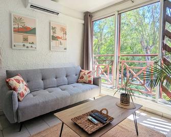 'Côté Lagon' à deux pas du lagon - Saint-Paul - Wohnzimmer
