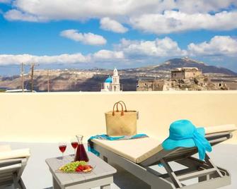Love Nest villa in Akrotiri - Fira - Balkon