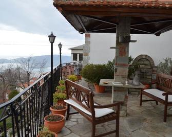Family-Friendly Villa At Portaria With Panoramic View - Portaria - Balcony