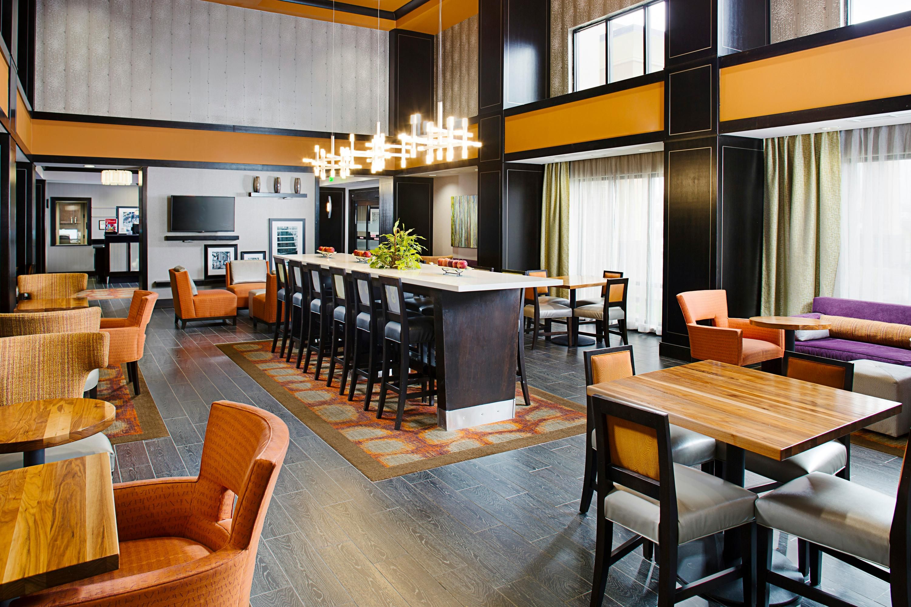 Hampton Inn & Suites Lansing West - Lansing - Restaurant