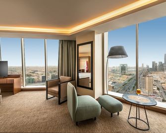 Hdb Hotel- Financial District - Ер-Ріяд - Вітальня