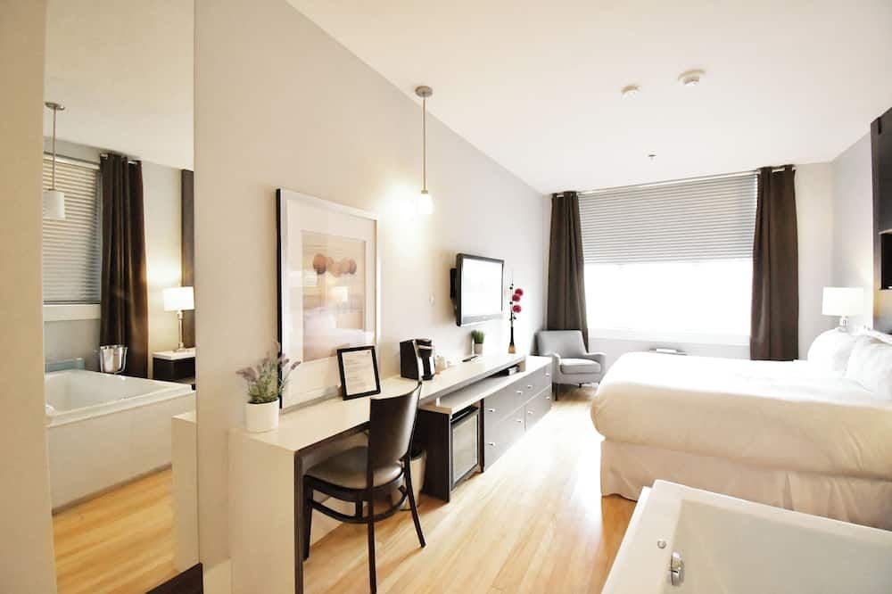 سان جيمس جايت باي باور بوتيك هوتلز - مونكتون - غرفة نوم