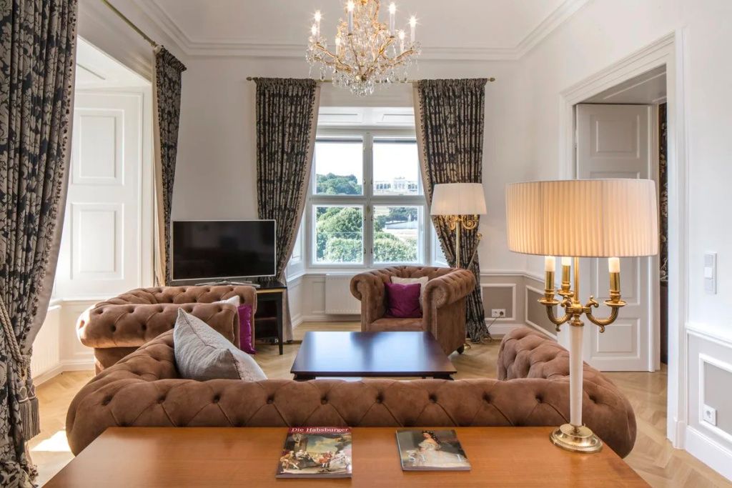 Schloss Schoenbrunn Grand Suite - Vienna - Living room