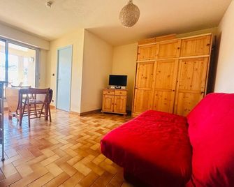 Port-Vendres: Apartment 4 ppl, port view, elevator - Port-Vendres - Вітальня