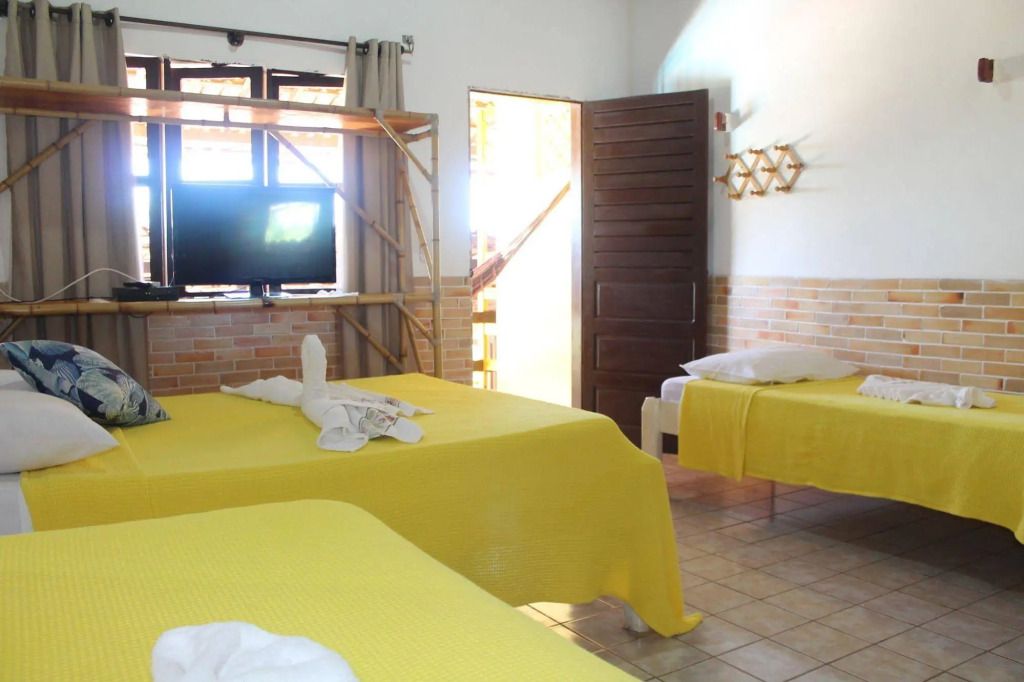 Pousada Praia do Amor Pipa - טיבאו דו סול - חדר שינה