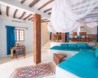 Kendwa Rocks Beach Hotel - Kendwa - Pokój dzienny
