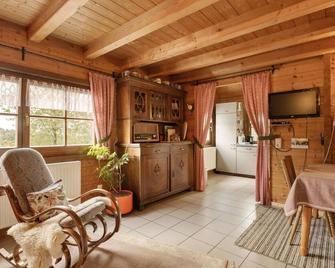 Chalet in Hinterrod Thuringia with sauna - Eisfeld - Wohnzimmer