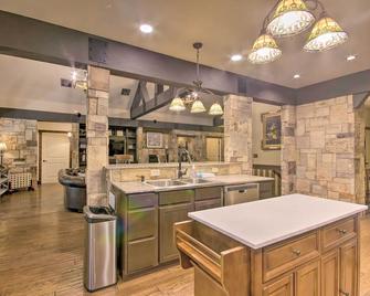 Dragon Castle with Secret Passage, Dock, and Hot Tub - Camdenton - Kitchen