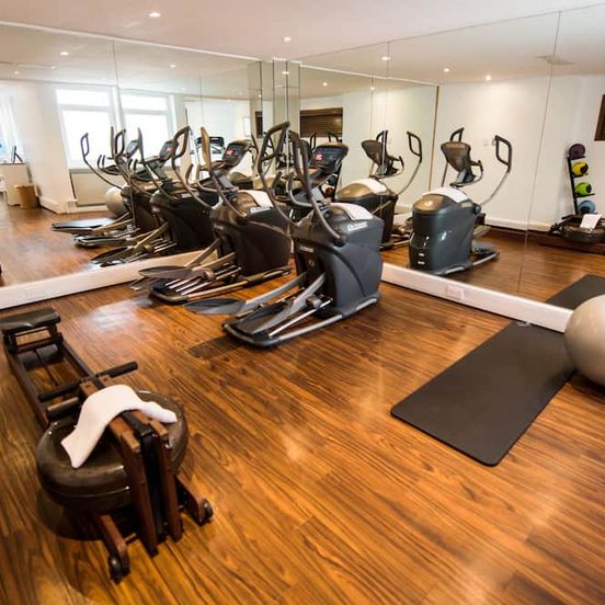 Gym view of The Bristol Hotel