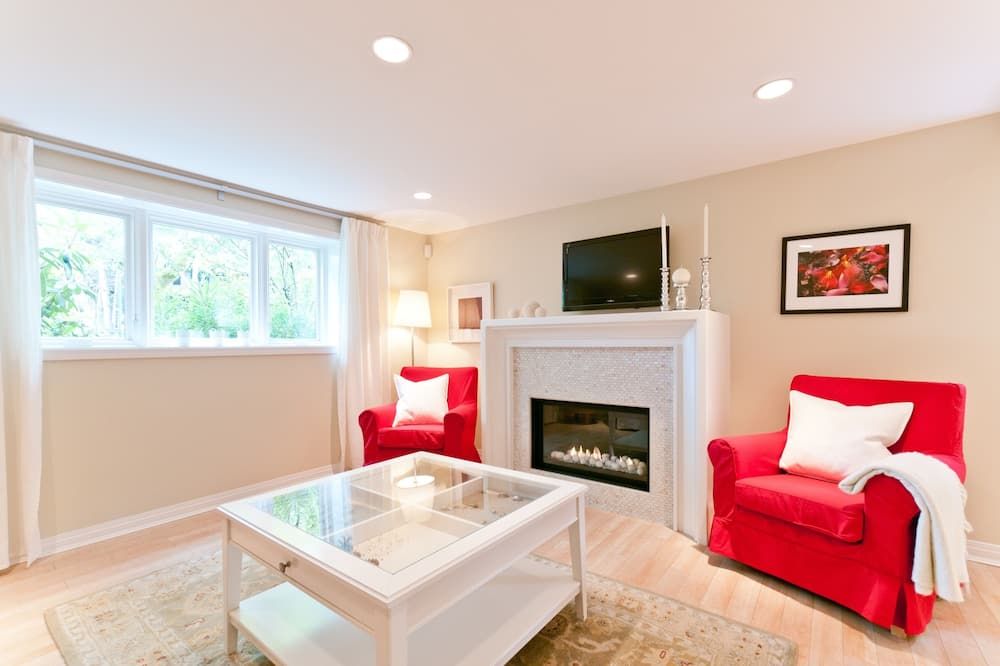Heritage Suite In Central Kitsilano Close To Everything - Vancouver - Sala de estar