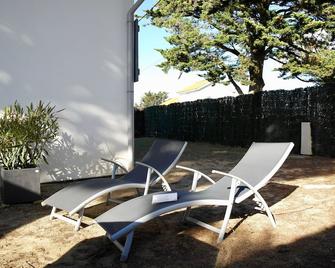 Charmante maison à 500 m de la côte, pour 4 - Notre-Dame-de-Monts - Patio