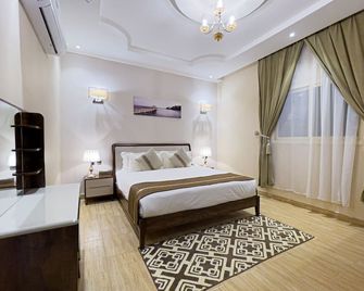 City Landmark Hotel Suites Tabuk - Tabuk - Bedroom
