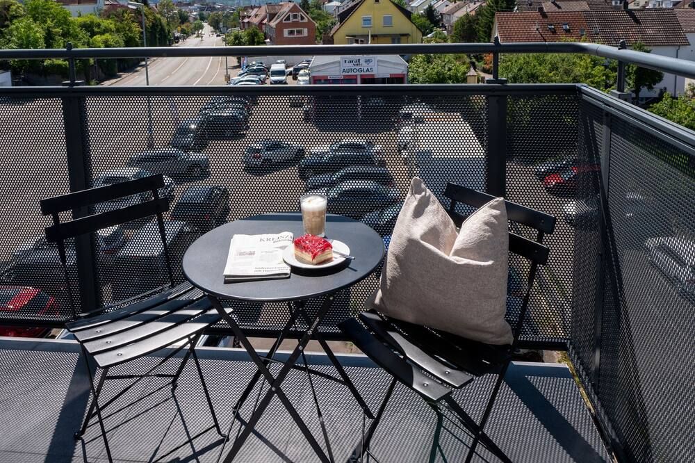 V Business Apartments Böblingen - Böblingen - Balkong