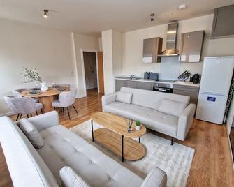 Free Parking Stunning City Centre Flat - Mánchester - Sala de estar