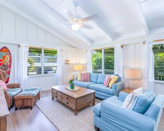 Hale Kanani Kaua'I Tvnc 1342 - Hanalei - Sala de estar