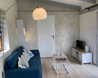 Appartement au Cœur des Vignes, Dans Chambre D'hôtes Avec Piscine - Violès - Sala de estar