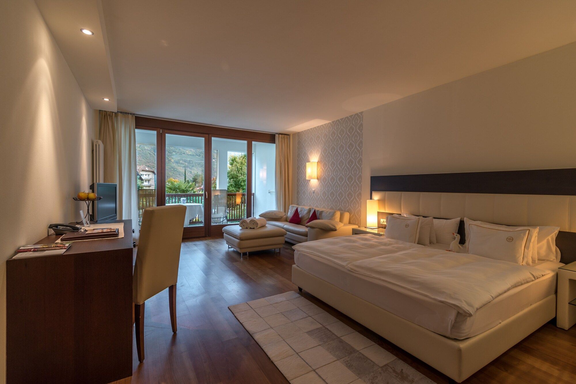 Hotel Ansitz Plantiz - מראנו - חדר שינה