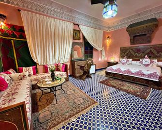Riad Dar Guennoun - Luxury Suites in the Heart of Fes - פז - חדר שינה