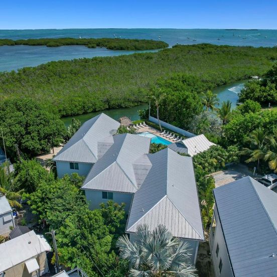 Outdoors view view of Bayberry Key - Waterfront Boutique Resort, Dock, Direct Water views!