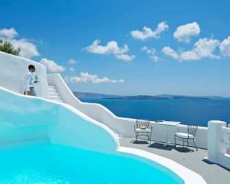 Katikies Santorini - Gea House - The Leading Hotels Of The World - Thera - Dormitor