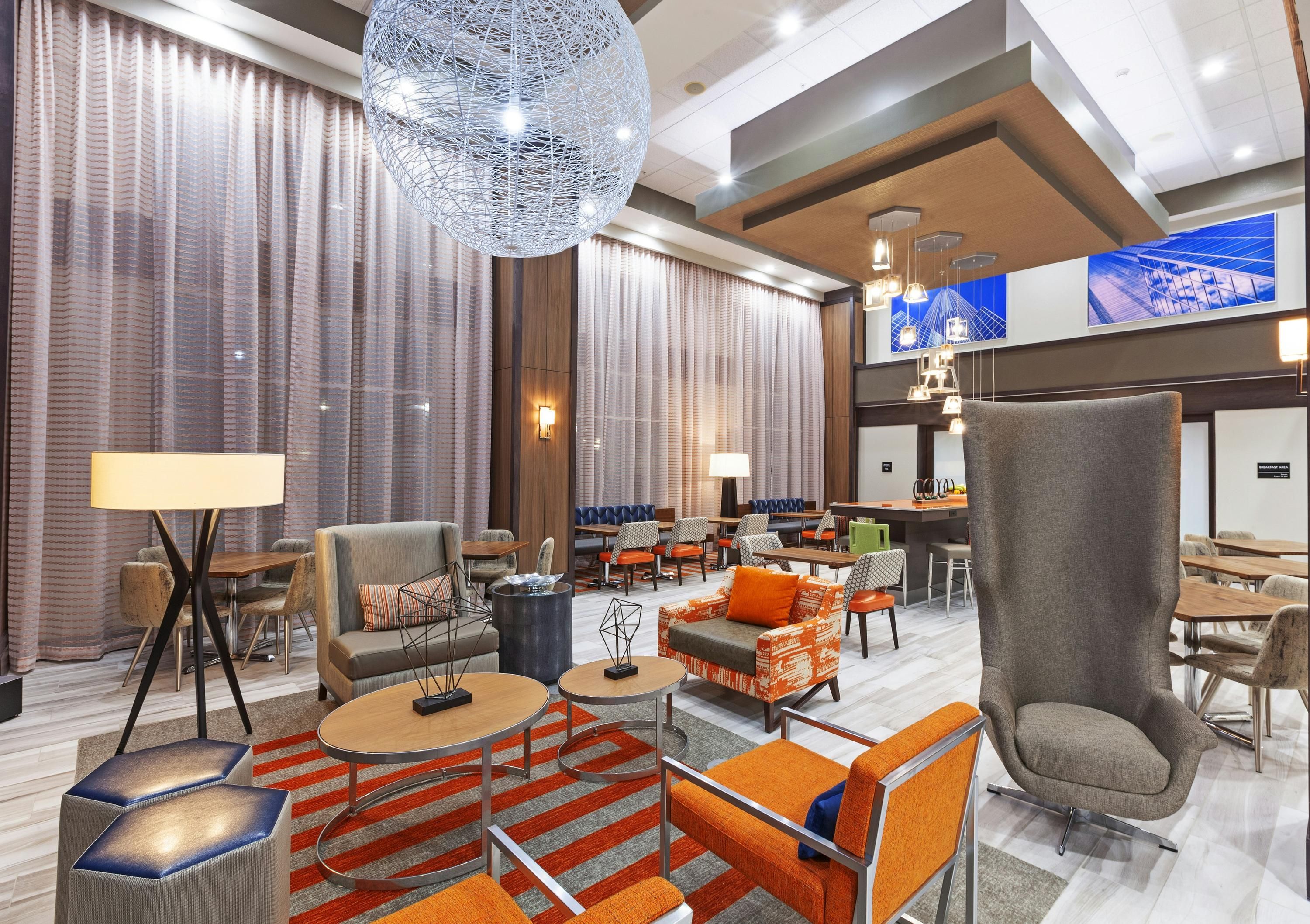 Hampton Inn & Suites Houston-Bush Intercontinental Airport - Houston - Lounge