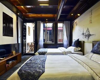 Zhouzhuang Shuangqiao Jubaoxuan Linhetingyuan Inn - Suzhou - Bedroom