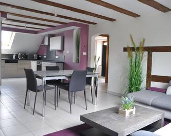 Chez Alice - Gite Alsace Pool Jacuzzi Spa - Triembach-au-Val - Comedor
