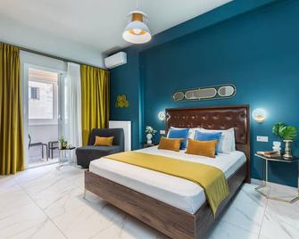 Black Onyx Comfort Suites - Thessaloniki - Bedroom
