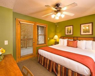 Ultimate All-In-1 Getaway: Indoor Waterpark/Inc, Spa, Gameroom & Views-Sleeps 8 - 蓋特林堡 - 臥室