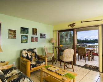 Hana Kai Maui - #107 Kama partial oceanview 1 BR - Hana - Living room