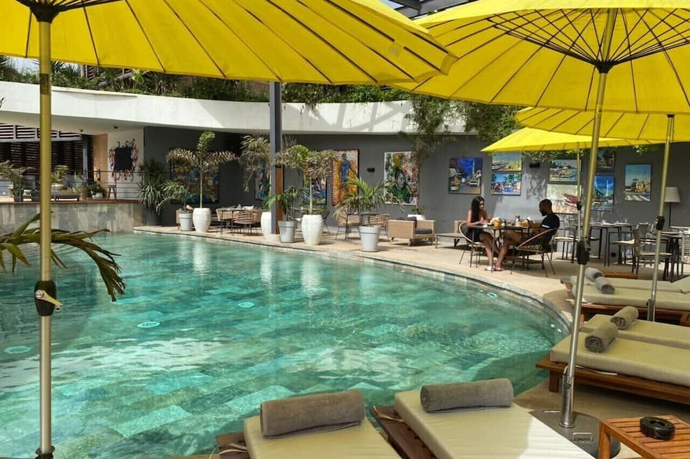 أوتل بوما - داكار - حوض السباحة