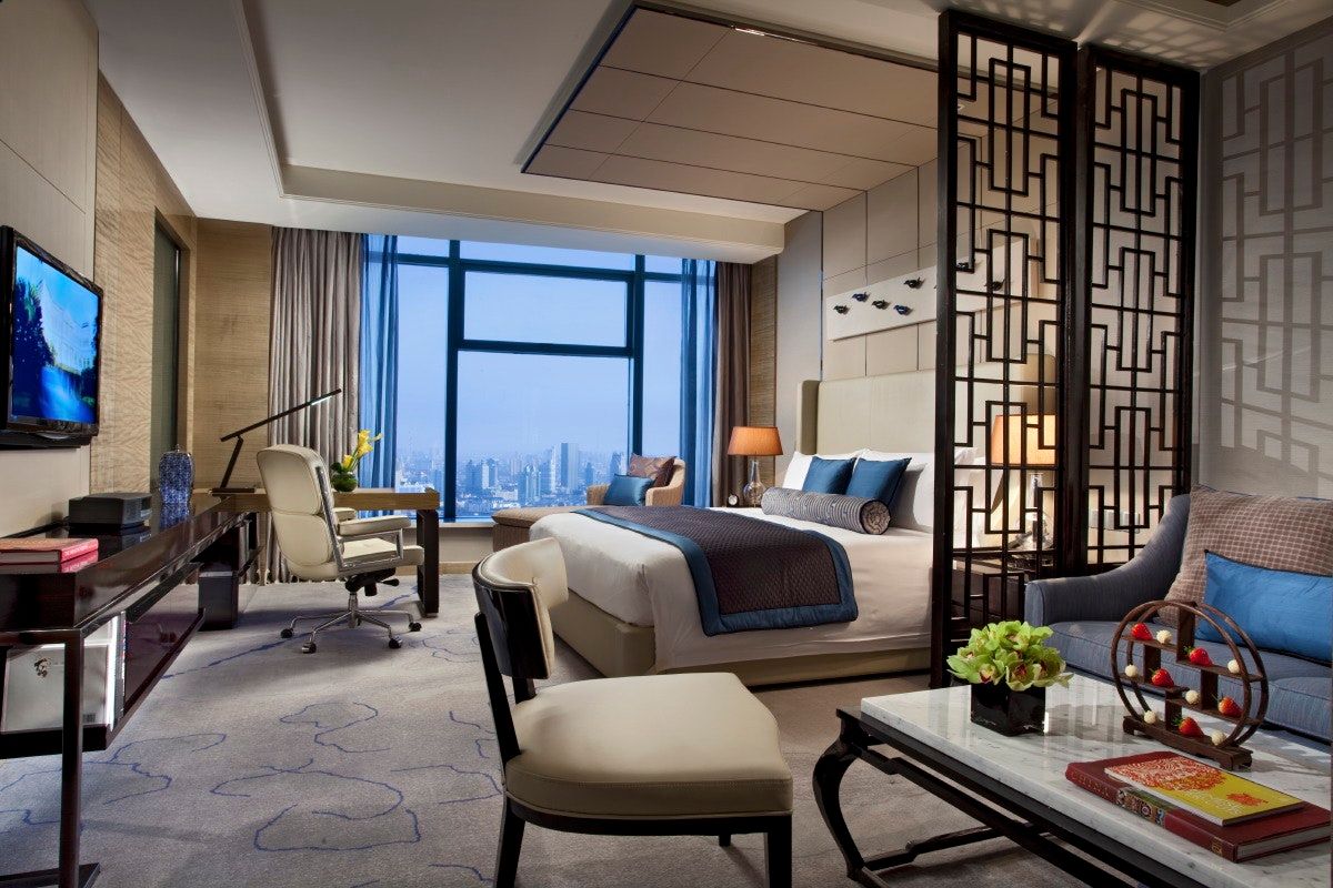 Tangla Hotel Tianjin - تيانجين - غرفة نوم
