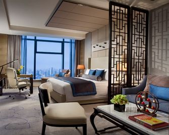 Tangla Hotel Tianjin - تيانجين - غرفة نوم