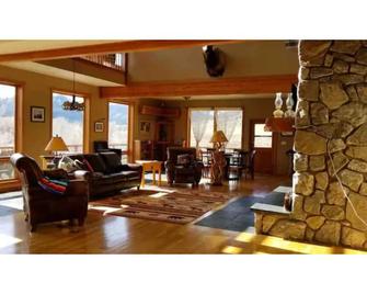 Silver tip Lodge - Meeteetse - Sala de estar