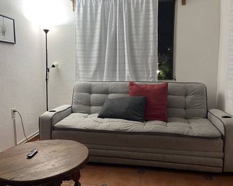 Nice and comfortable apartment 10 minutes from Chahue beach - La Crucecita - Living room