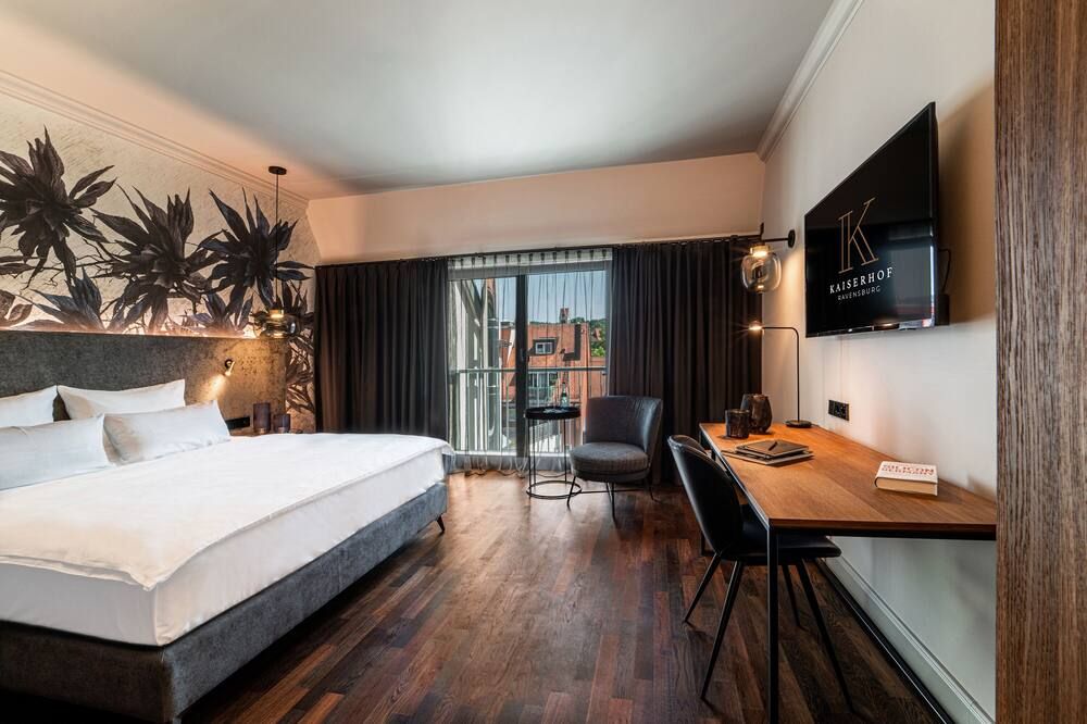 Hotel Kaiserhof Ravensburg - Ravensburg - Slaapkamer