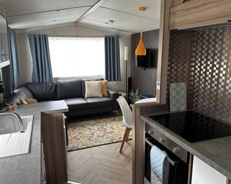 Tranquil Caravan Retreat by the Seaside PortSeton - Prestonpans - Sala de estar
