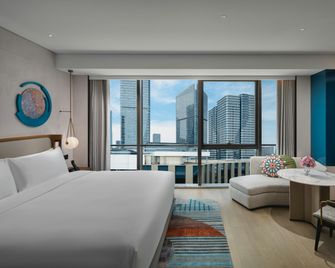 Hotel Indigo Suzhou Jinji Lake By IHG - Suzhou - Bedroom