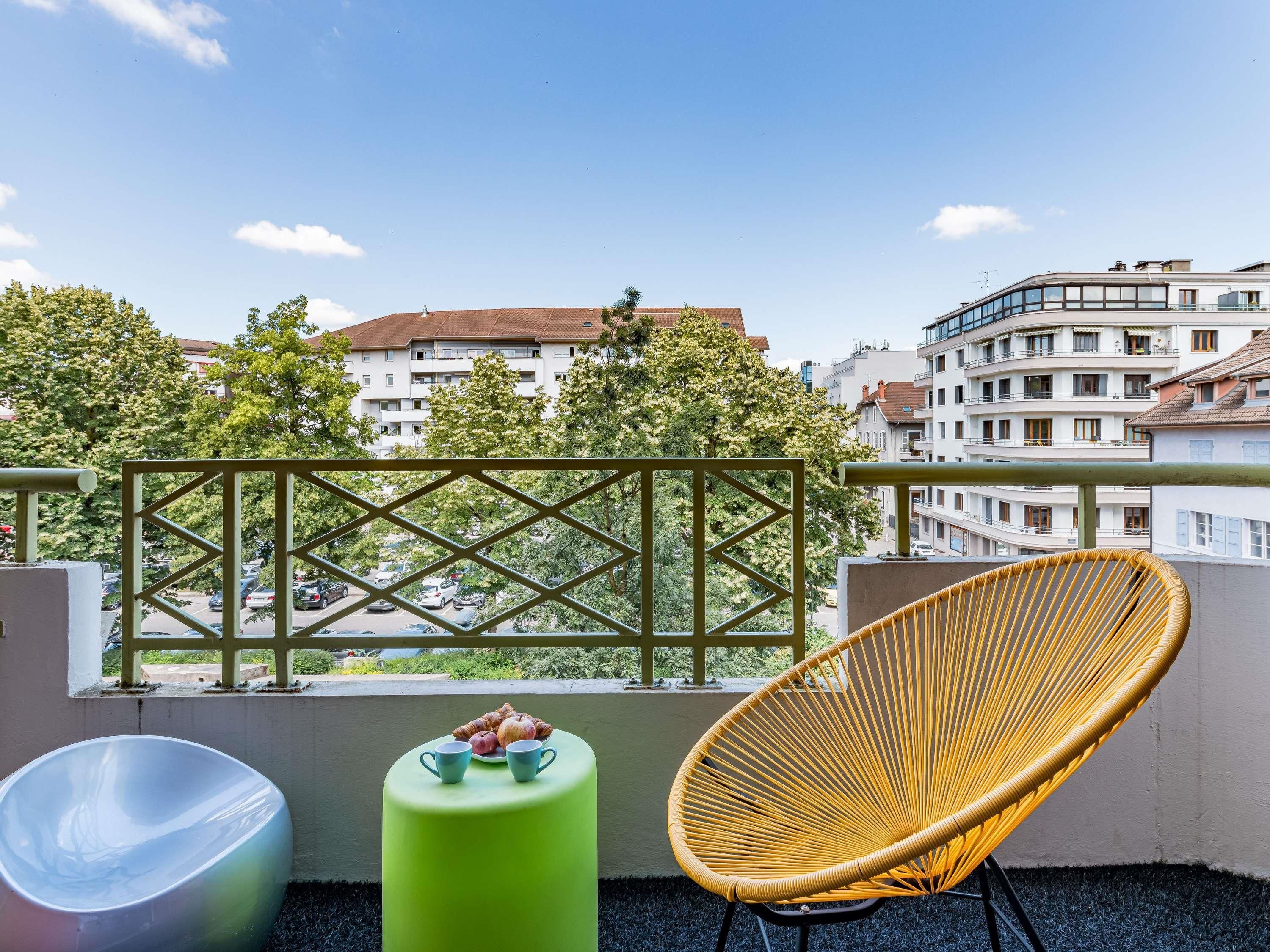 ibis Styles Annecy Gare Centre - אנסי - מרפסת
