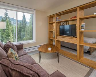 Condo in Big Sky Resort Mountain Village, close to slopes - Hill Condo Studio - Big Sky - Sala de estar