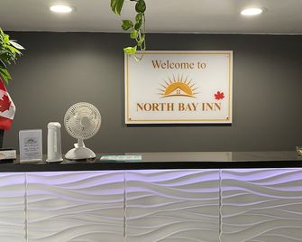 North Bay Inn - North Bay - Front desk