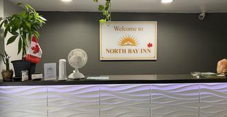 North Bay Inn - North Bay - Front desk