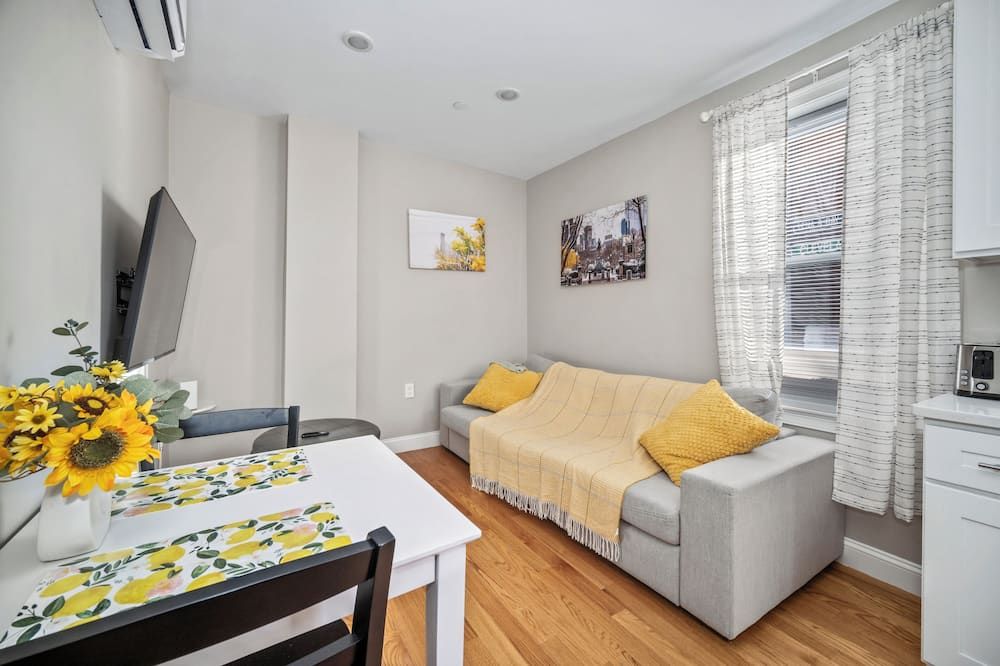 Lux 1st floor 3brm/1bath North End - בוסטון - סלון
