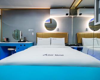 Yangyang Hajodae Amor Self Check-in Motel - Yangyang - Bedroom