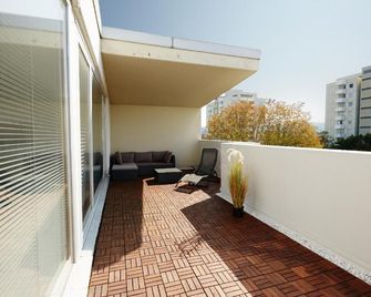 Stylisches Penthouse in Karlsruhe -Durlach - Karlsruhe - Balcony