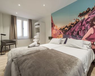 La Torre Boutique Apartamentos - Teruel - Schlafzimmer