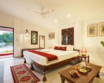 Hotel Bundelkhand Riverside - Orchha - Slaapkamer